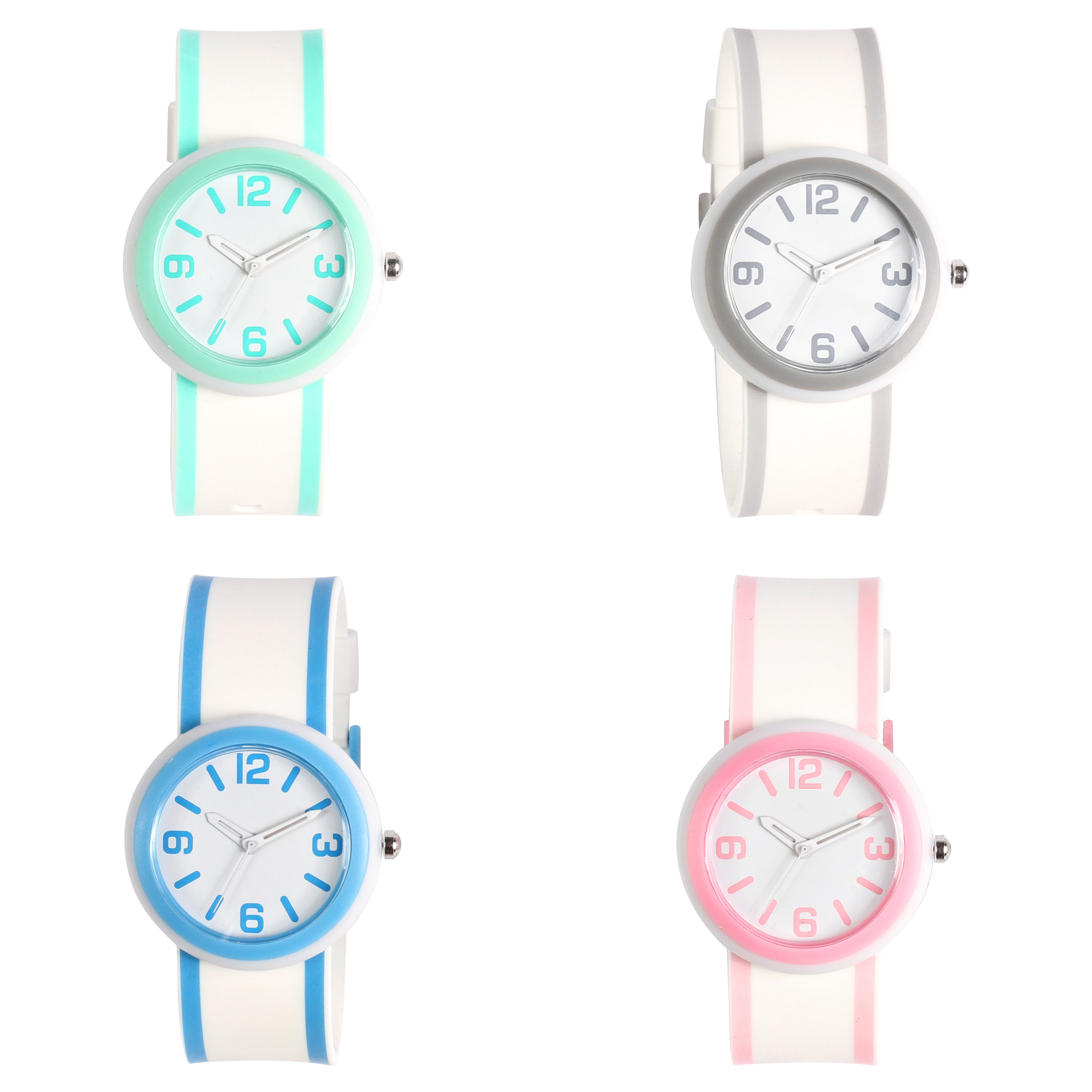 RELOJ DE PULSO UNISEX DE SILICON MAQUINARIA METALICA JAPONESA E504